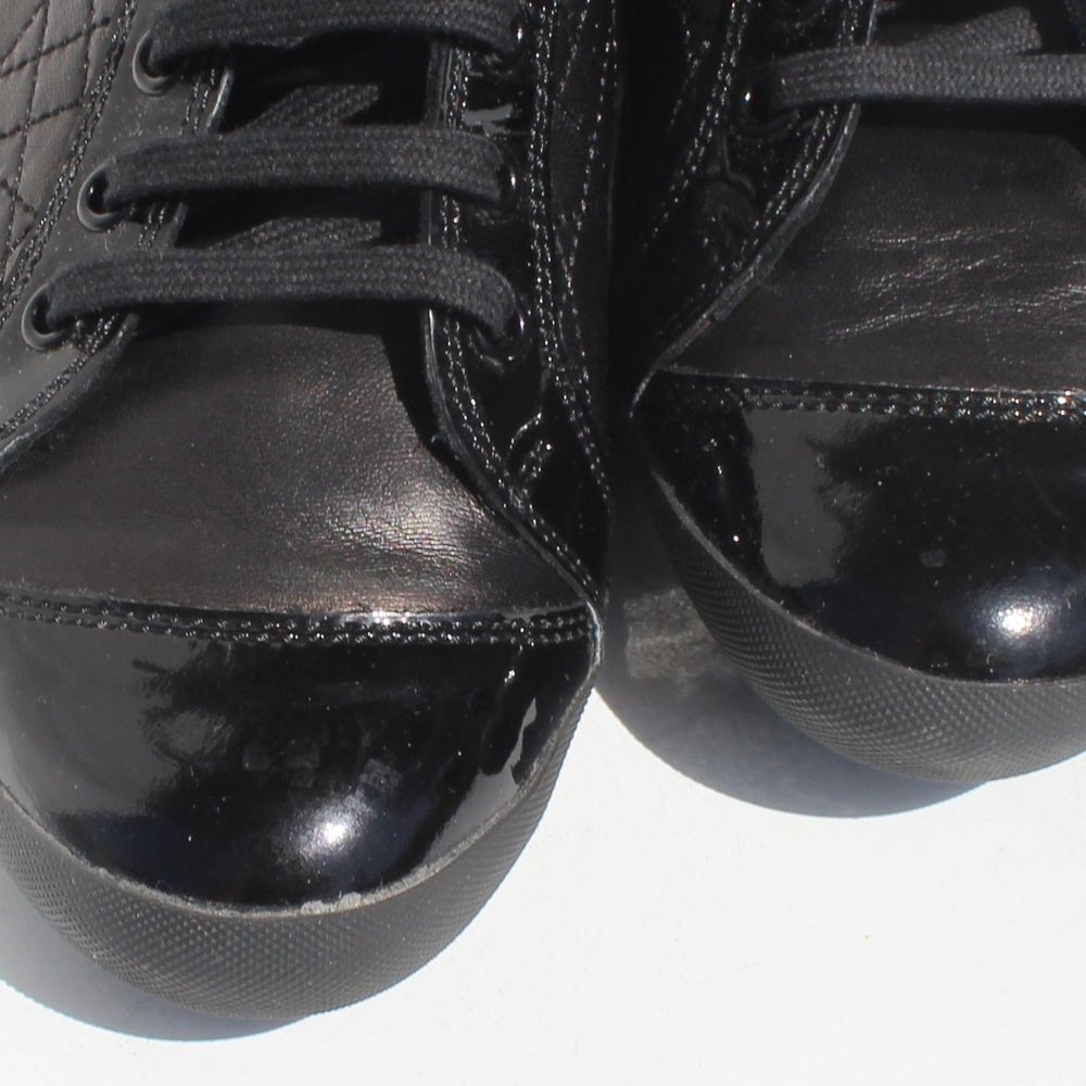 Black Christian Dior Sprint Basket High Top Shoes Sneakers Size 7 -SOLD - Picture 7 of 10